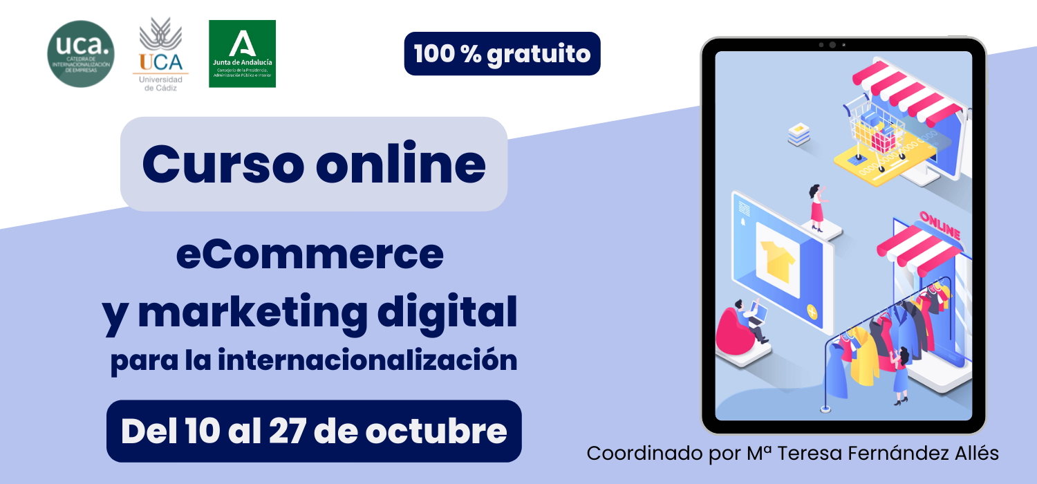 Curso eCommerce y marketing digital para la internacionalización