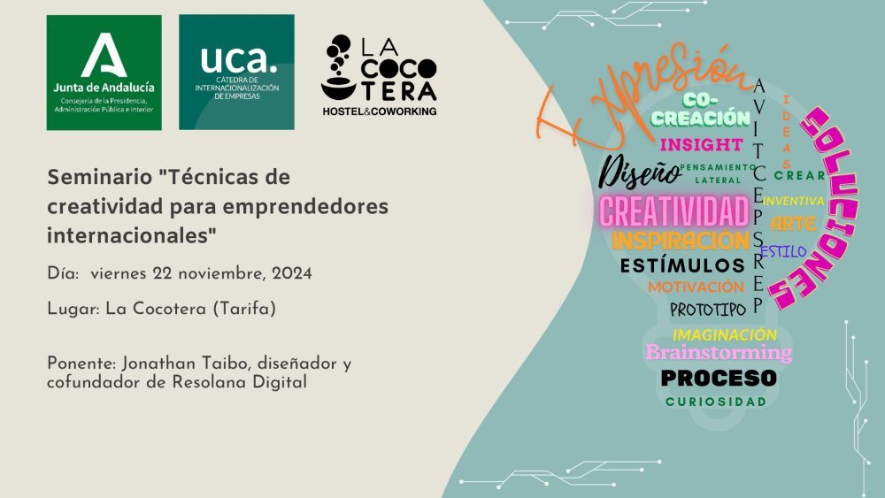 ¡Próximamente! Seminario “Técnicas de creatividad para emprendedores internacionales”