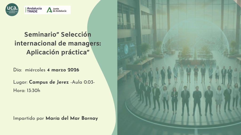 IMG Seminario” Selección internacional de managers: Aplicación práctica”